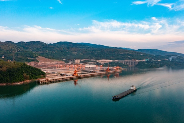 萬州新田港一期（資料圖）。重慶高速集團供圖