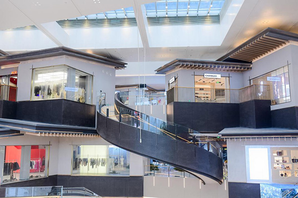 重慶印象城商場內部。重慶萬科供圖