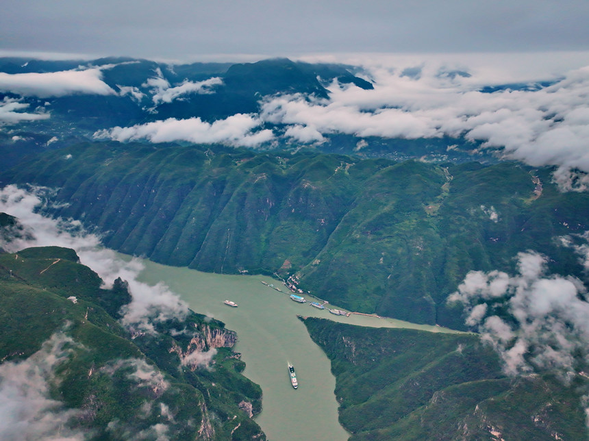 巫峽風光。姚勇攝