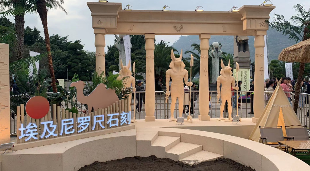 文化節展覽現場。白鶴梁水下博物館供圖