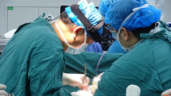 手術畫面。重慶康心醫院供圖