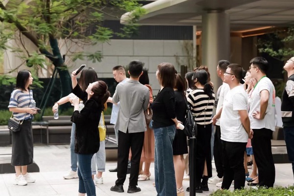 觀摩活動現場圖。香港置地供圖