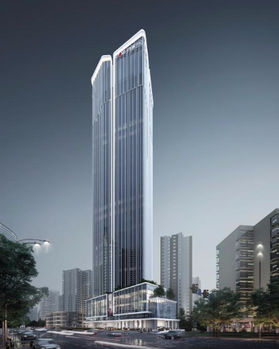 力揚AIC中心項目效果圖。力揚AIC中心供圖