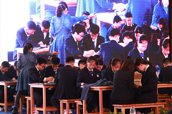 活動現場。重慶南城巴川學校供圖