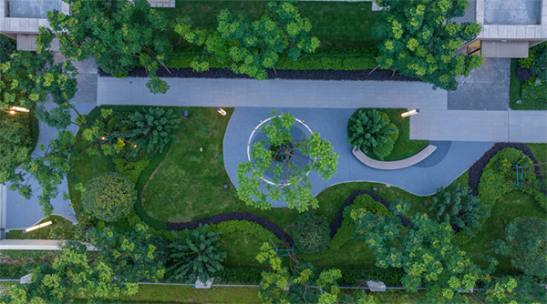 招商雍璟城交付實景圖。招商蛇口供圖