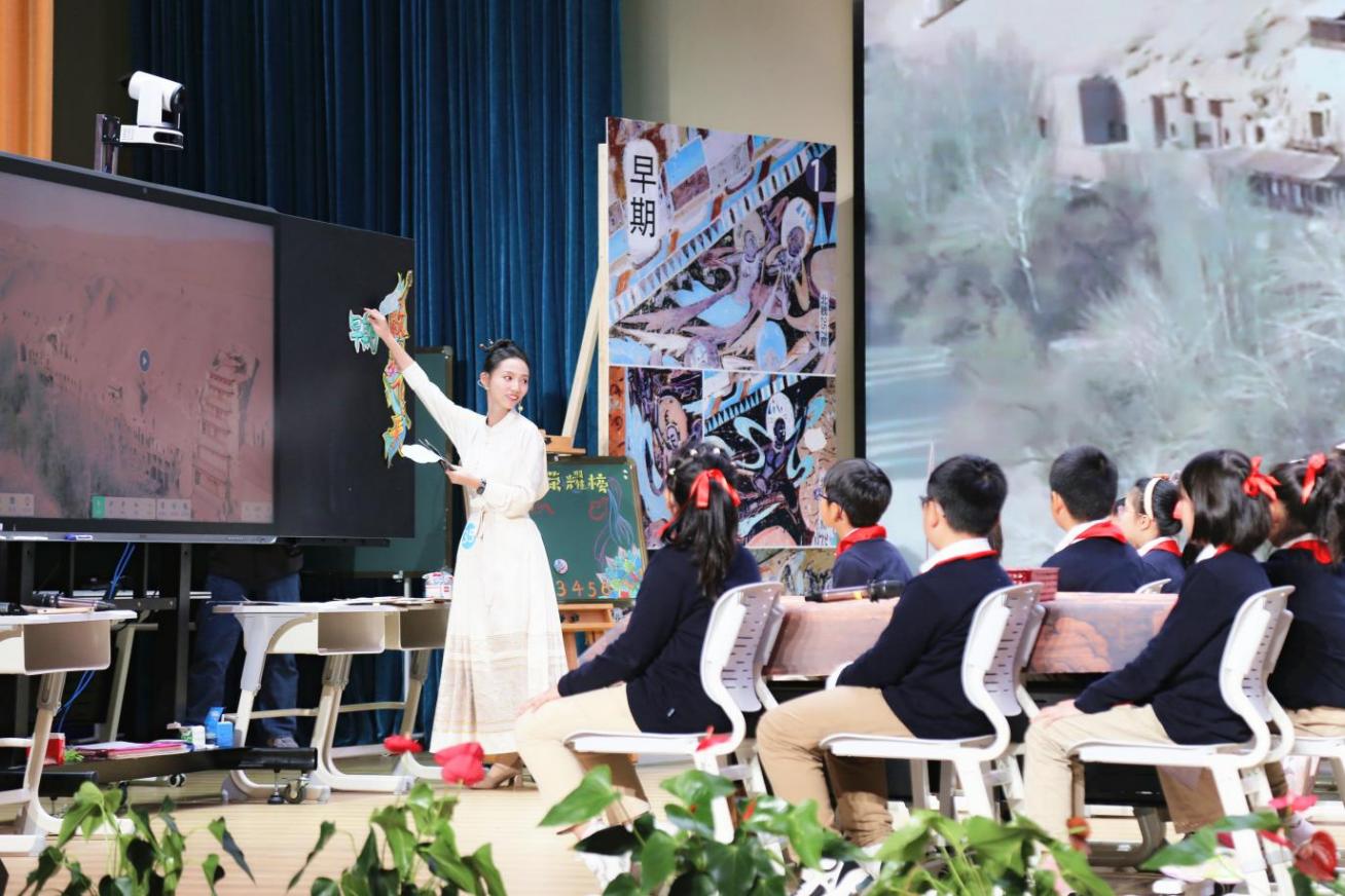 小學評選活動現場。重慶大學城樹人小學供圖