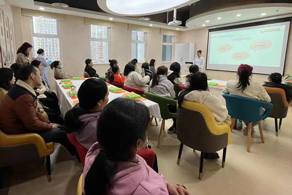 活動現場。璧山區婦幼保健院供圖