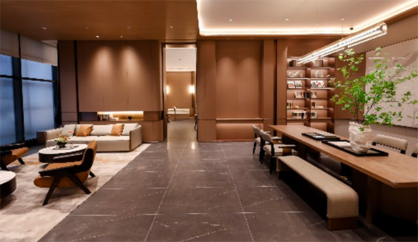 海成云悅樣板間。海成集團供圖