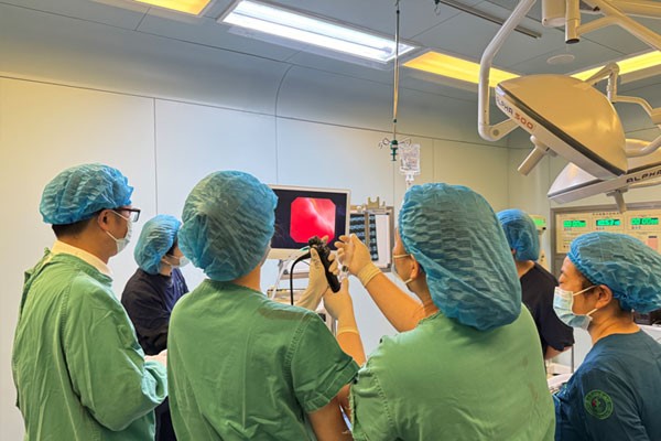 手術現場。璧山區婦幼保健院供圖