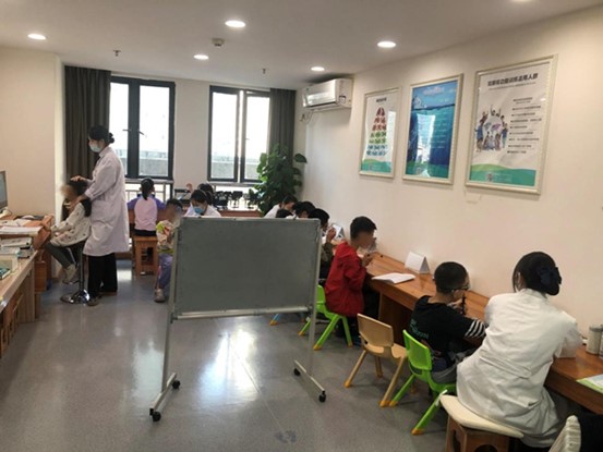 視覺訓練室。重慶愛爾眼科醫院總院供圖