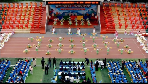 永川區紅河小學體育節活動。永川區教委供圖