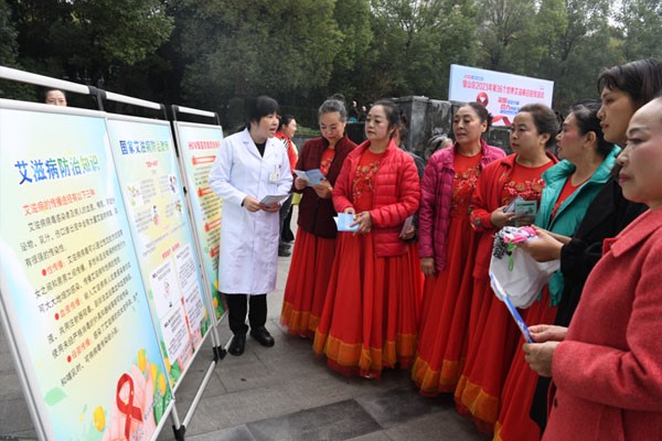 活動現場。璧山區婦幼保健院供圖