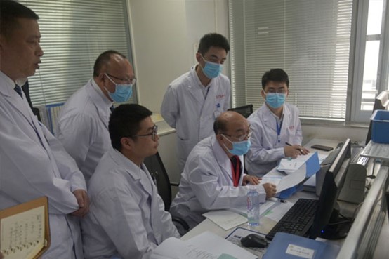 評審現場。重慶市紅十字會醫院（江北區人民醫院）供圖