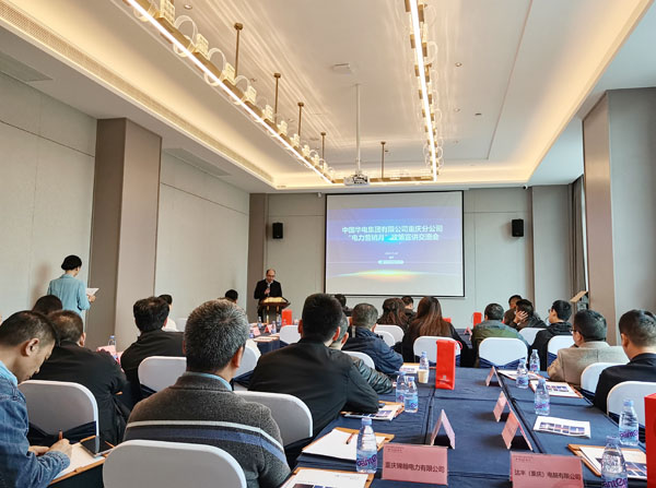 “電力營銷月”政策宣講交流會。孫啟凡攝