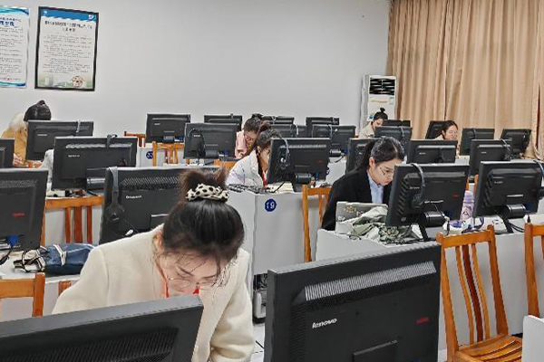 備賽現場。西南大學供圖