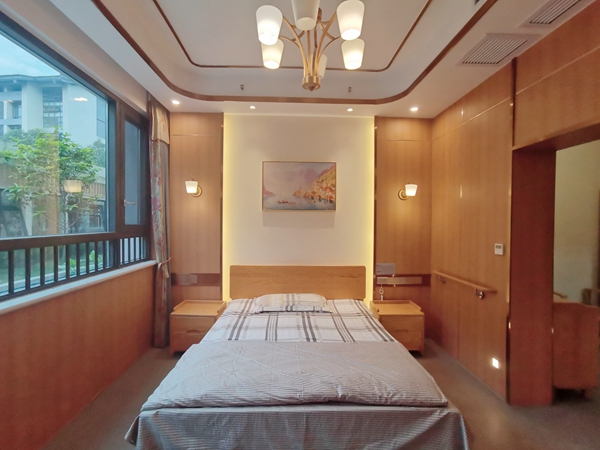 如今的怡情閣，采用了酒店公寓式裝修。重慶市第一社會福利院供圖