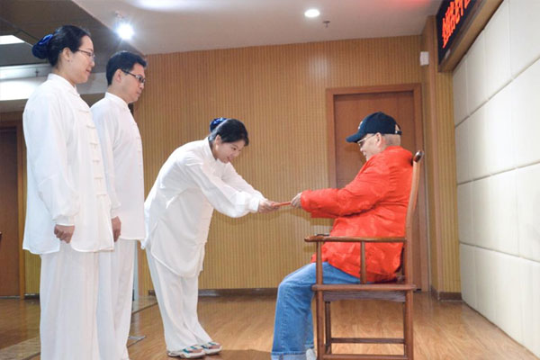 活動現場。合川區中醫院供圖