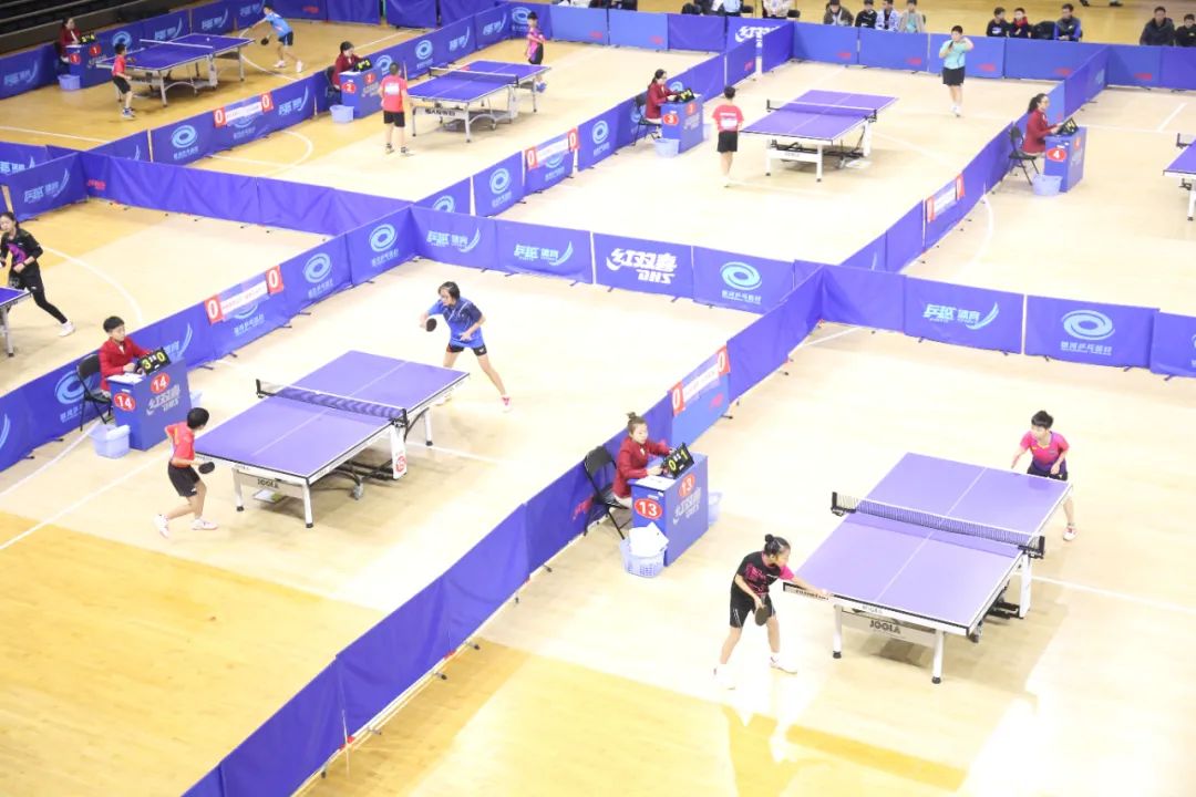比賽現場。重慶市乒協供圖