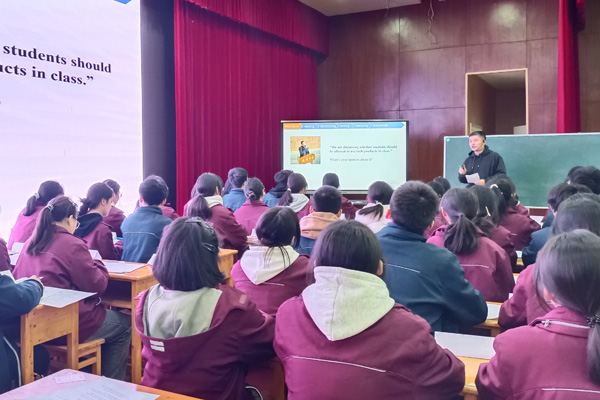 高中組課例展示。永安中學供圖