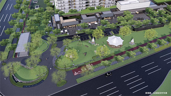 項目意境圖。重慶萬科供圖