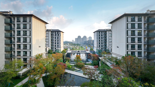 江津魯能領秀城二街區實景圖 拍攝時間2023年11月。中國綠發供圖