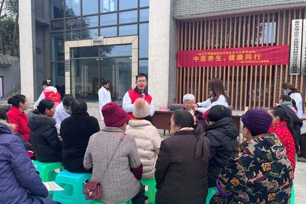 活動現場。璧山區衛生健康委供圖