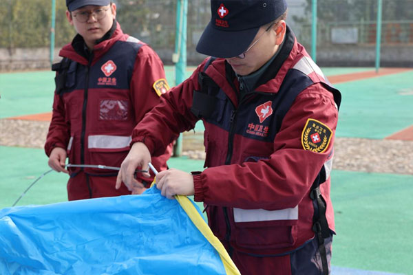 演練現場。奉節縣疾病預防控制中心供圖