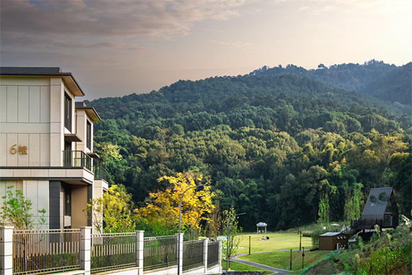 保利麓谷林語實景圖。保利重慶供圖