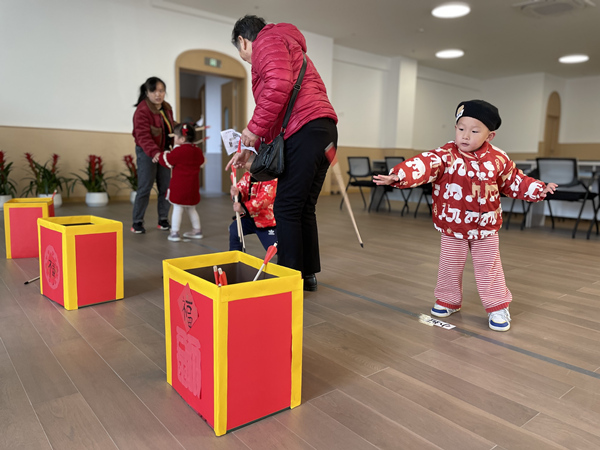 “投壺”游戲環節。晏紅霞攝