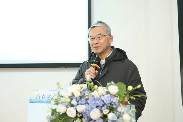 白春學致辭。重慶松山醫院供圖