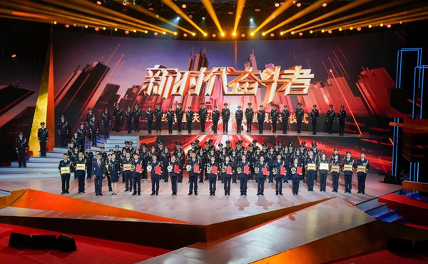 發布儀式現場。重慶市公安局供圖