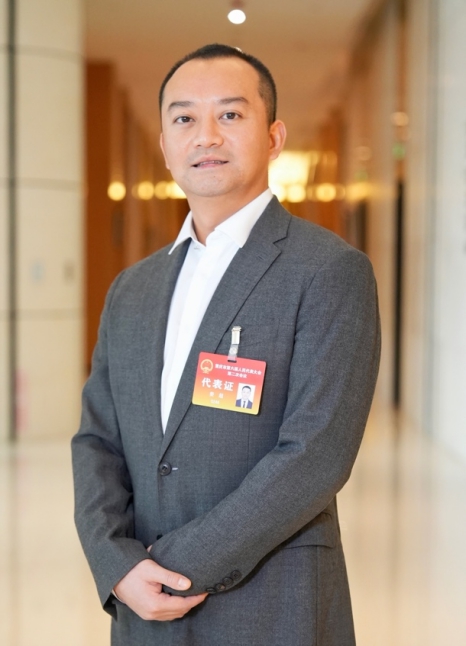 重慶市人大代表、科大訊飛人工智能西南研究院院長婁超。受訪者供圖