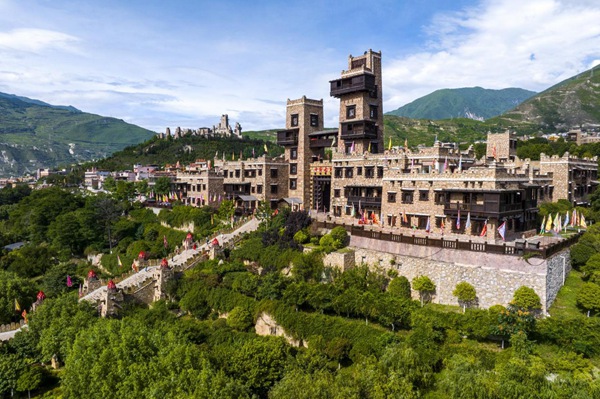 中國古羌城。茂縣文化體育和旅游局供圖