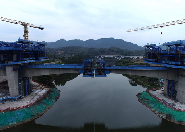 項目建設現場。中建三局集團有限公司供圖