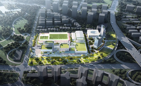 九曲河東TOD項目。交通開投集團供圖