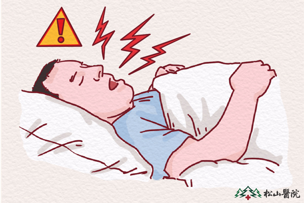 打鼾。重慶松山醫院供圖