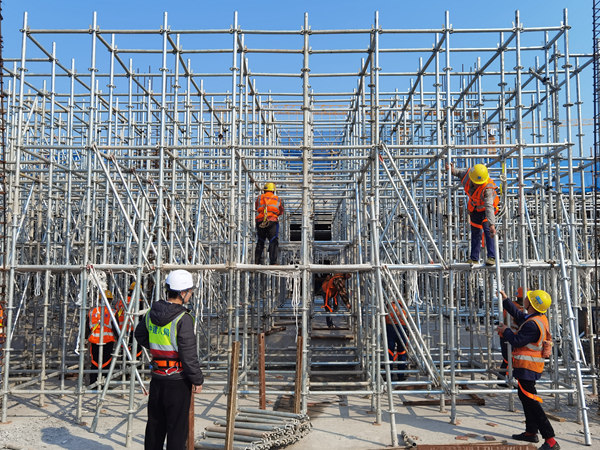 項目現場。中建八局供圖