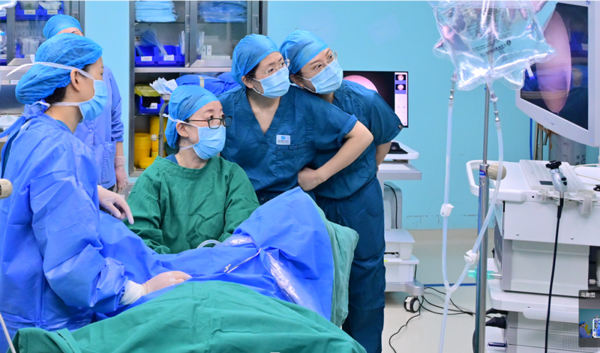 教學現場。重慶安琪兒婦產醫院供圖