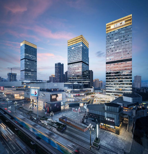 重慶萬象城打造重慶消費地標。重慶萬象城供圖