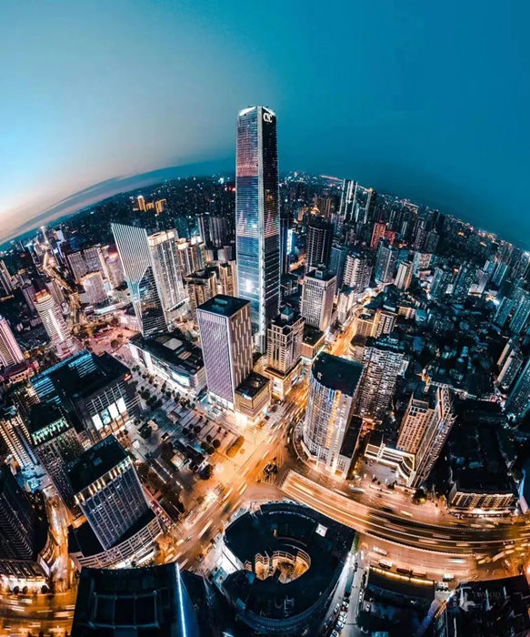 觀音橋商圈。江北區委宣傳部供圖