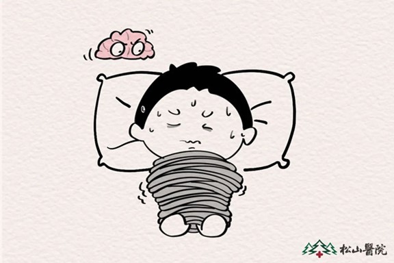 睡眠癱瘓癥。重慶松山醫院供圖