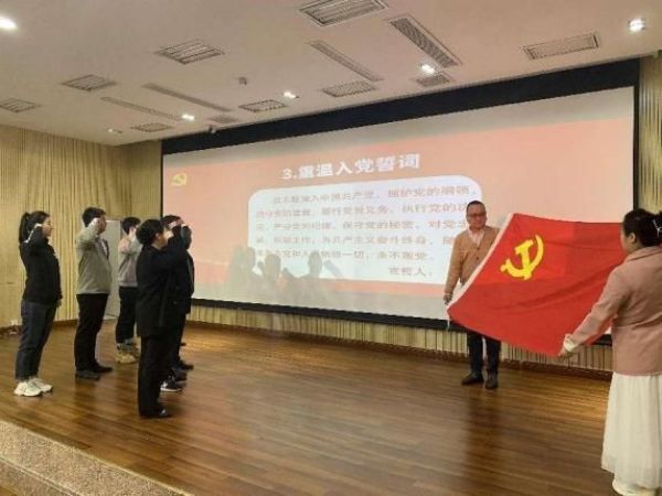 重溫入黨誓詞。九龍坡區融媒體中心供圖