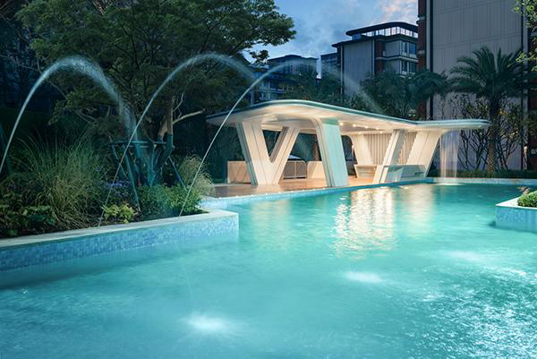 項目實景圖。招商渝天府供圖