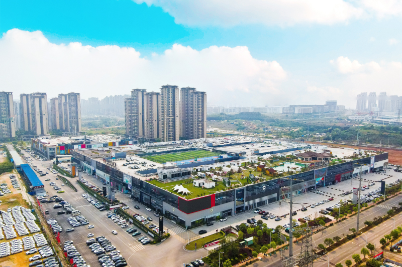 五象汽車生活廣場。廣西桂物機電集團供圖