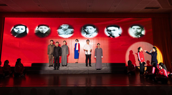 主題團課。重慶工程職業技術學院供圖