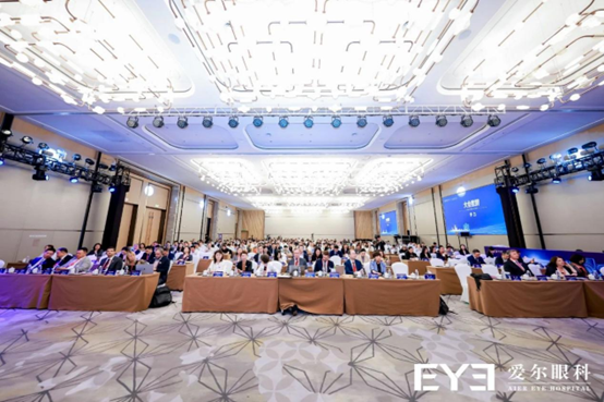 會議現場。重慶南坪愛爾眼科醫院供圖