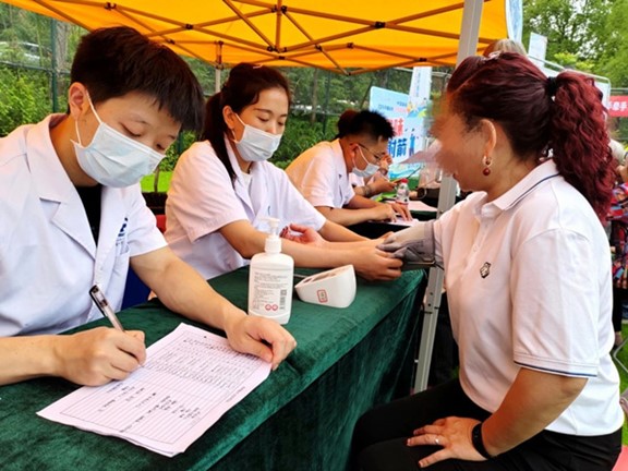 活動現場。重慶道格骨科醫院供圖