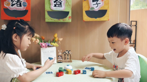 沙坪壩區土主團結灣幼兒園活動展示一角。主辦方供圖