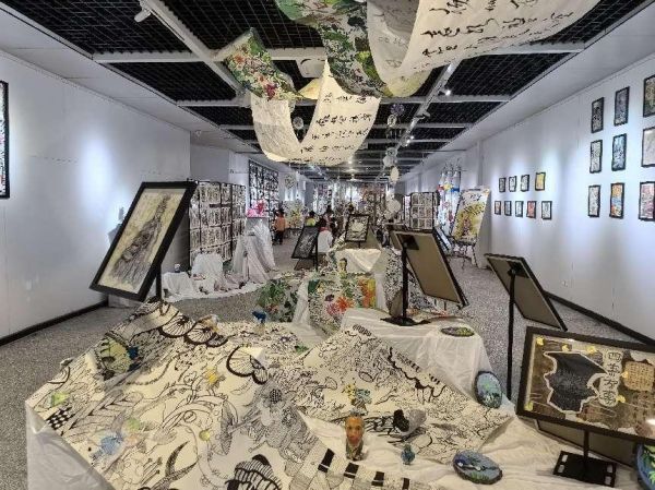 展出作品。北碚區兩江小學供圖