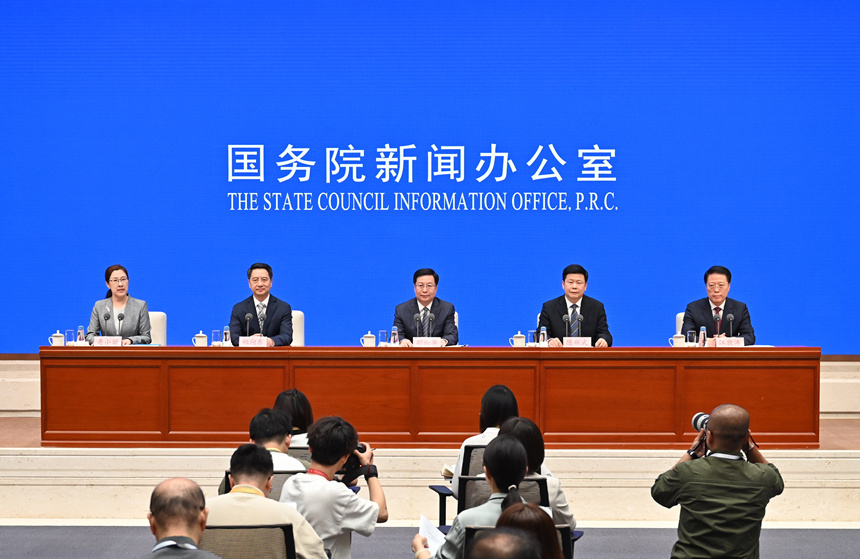 新聞發布會現場。鄒樂攝